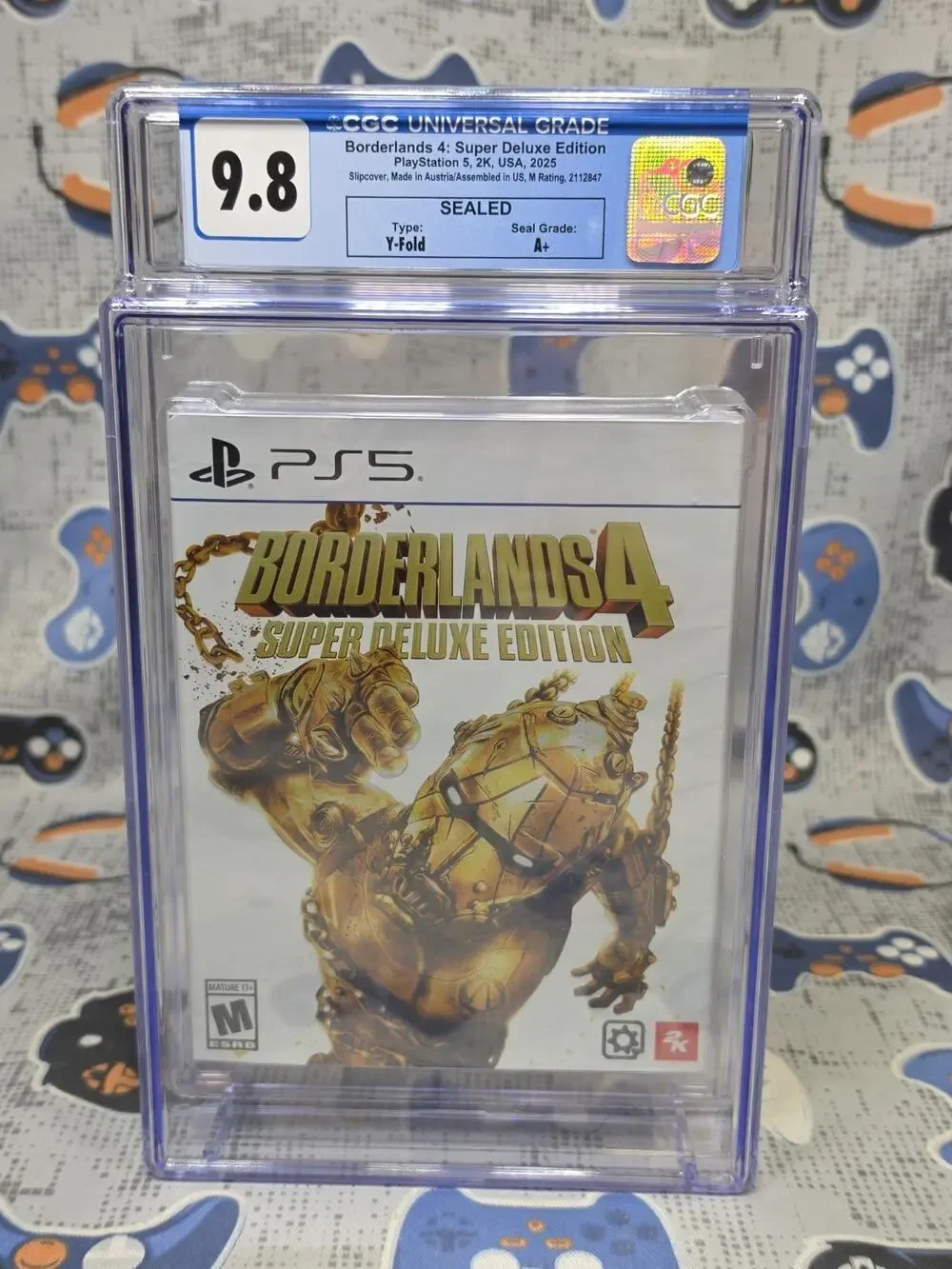 Borderlands 4 Super Deluxe Edition - (Sony PlayStation 5, Ps5) GRADED 9.8 A+ CGC